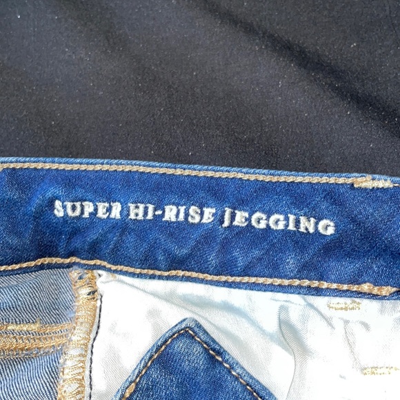 American Eagle Size 8 Long Women’s Super High Rise Jegging - Picture 5 of 5